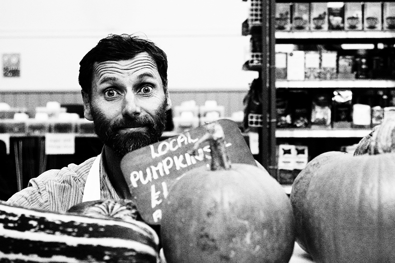 Chris Aldridge, founder of a positive example of a social enterprise. <br />Photo for The True Food Community Co-operative. <br />UNITED KINGDOM, Reading | 2010